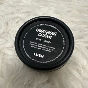 Lush vanishing cream self preserving moisturizer